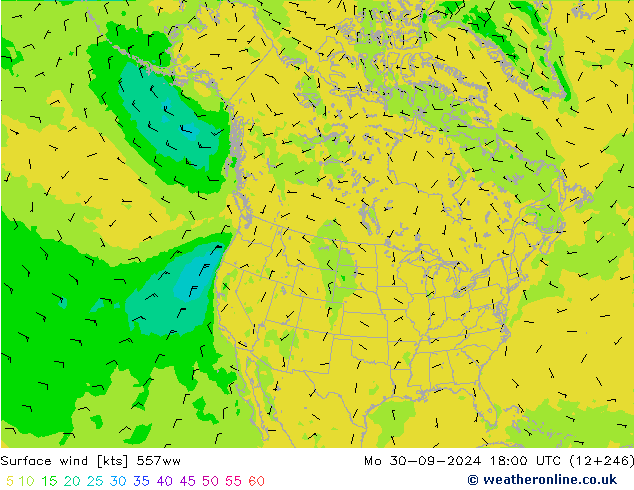 风 10 米 557ww 星期一 30.09.2024 18 UTC