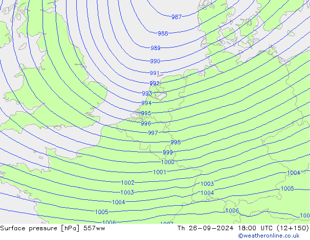 Bodendruck 557ww Do 26.09.2024 18 UTC