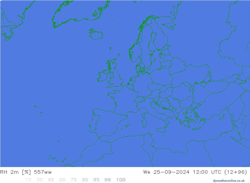 RH 2m 557ww St 25.09.2024 12 UTC