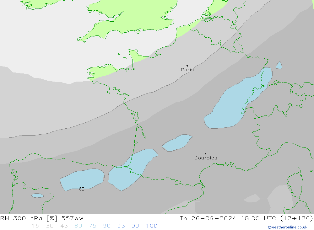 RV 300 hPa 557ww do 26.09.2024 18 UTC