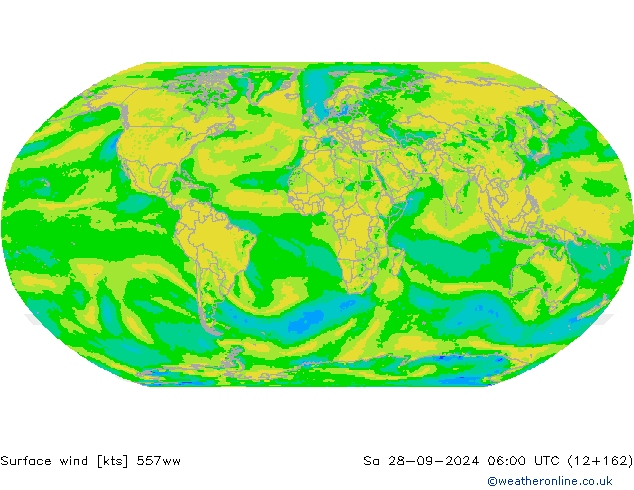 Surface wind 557ww Sa 28.09.2024 06 UTC