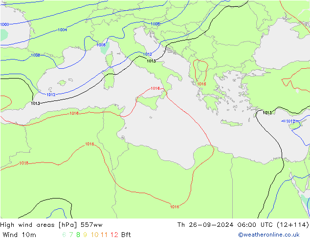 High wind areas 557ww Qui 26.09.2024 06 UTC