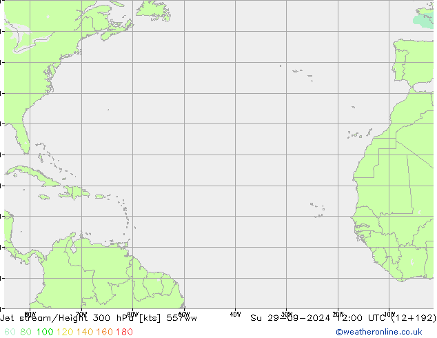 Jet stream 557ww Dom 29.09.2024 12 UTC