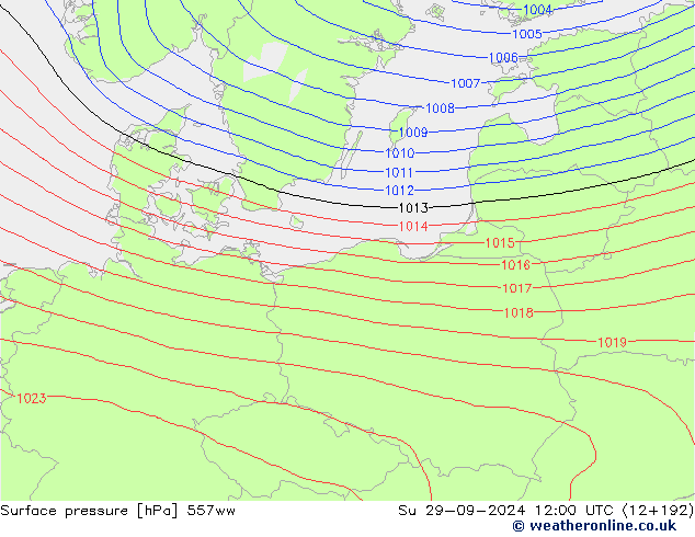 Bodendruck 557ww So 29.09.2024 12 UTC