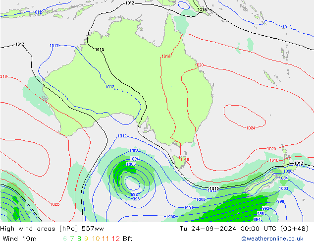 High wind areas 557ww Tu 24.09.2024 00 UTC