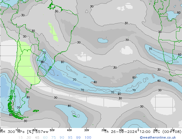 RV 300 hPa 557ww do 26.09.2024 12 UTC