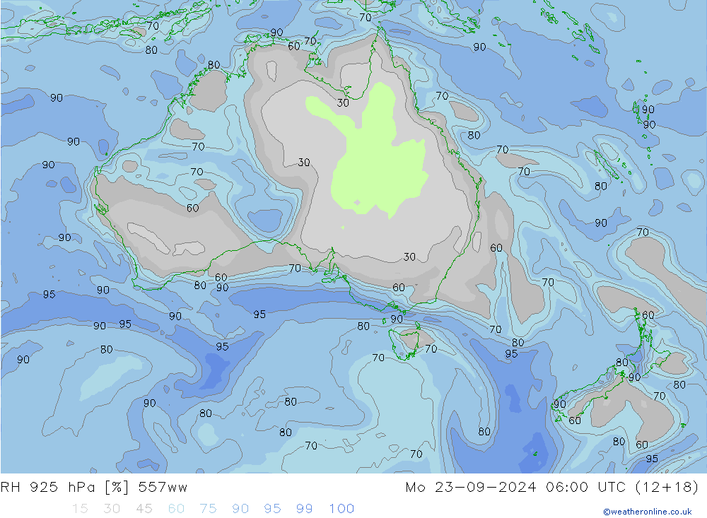 RH 925 hPa 557ww Seg 23.09.2024 06 UTC