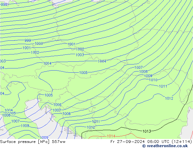 pression de l'air 557ww ven 27.09.2024 06 UTC