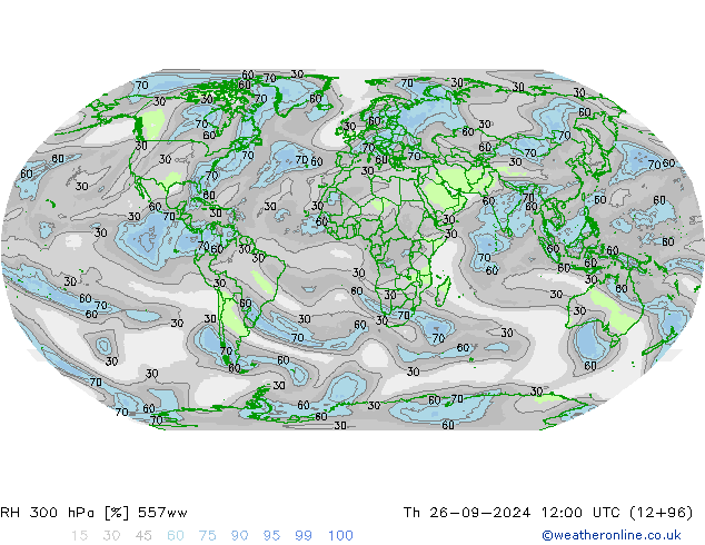 RH 300 hPa 557ww  26.09.2024 12 UTC