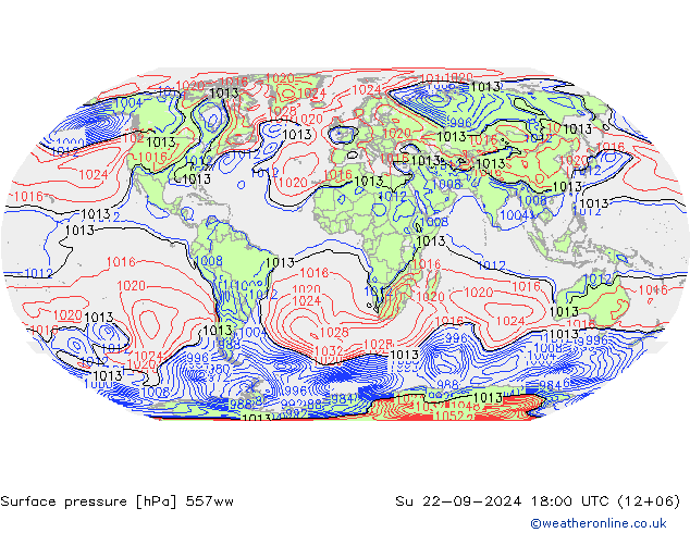 Luchtdruk (Grond) 557ww zo 22.09.2024 18 UTC