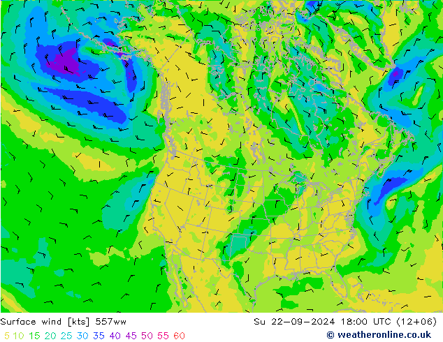 Vent 10 m 557ww dim 22.09.2024 18 UTC