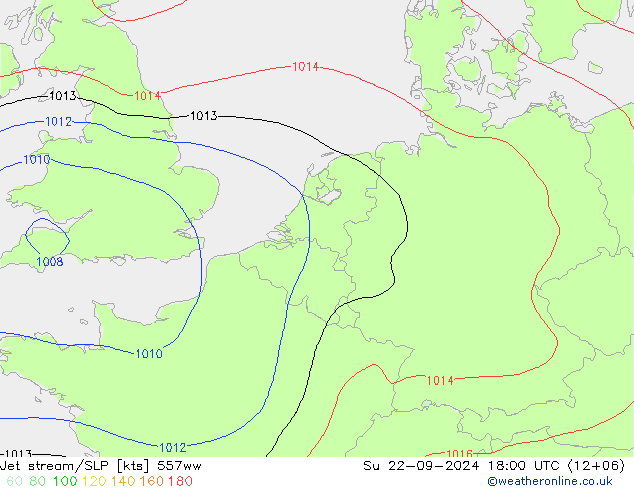 Polarjet/Bodendruck 557ww So 22.09.2024 18 UTC