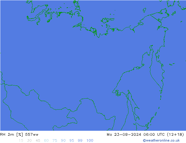 Humedad rel. 2m 557ww lun 23.09.2024 06 UTC