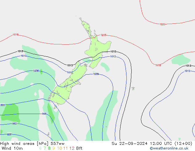 High wind areas 557ww dom 22.09.2024 12 UTC