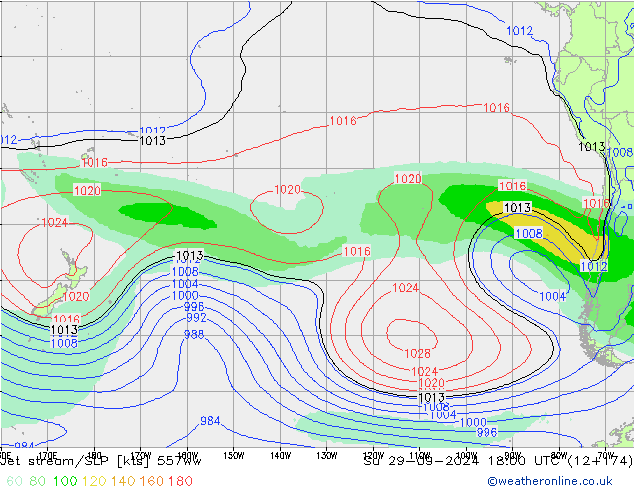 Jet stream 557ww Dom 29.09.2024 18 UTC