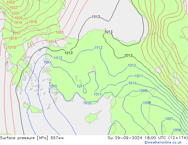 Bodendruck 557ww So 29.09.2024 18 UTC