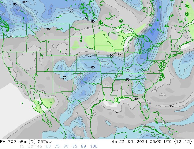 700 hPa Nispi Nem 557ww Pzt 23.09.2024 06 UTC