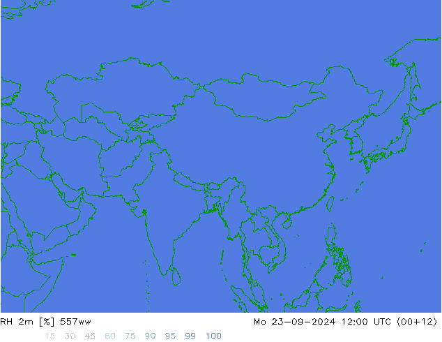 RH 2m 557ww Mo 23.09.2024 12 UTC