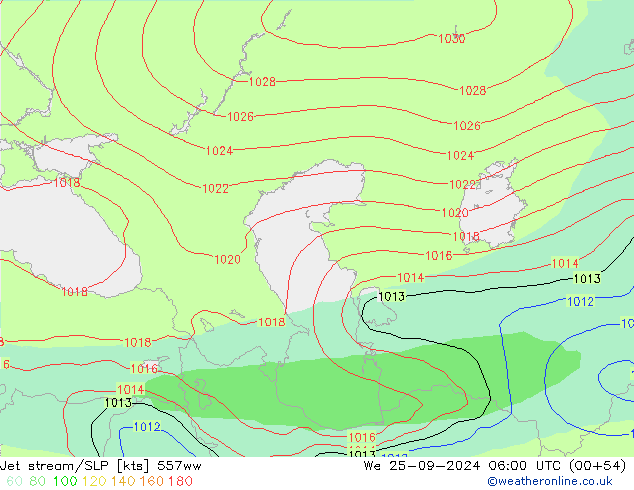 Corrente a getto 557ww mer 25.09.2024 06 UTC