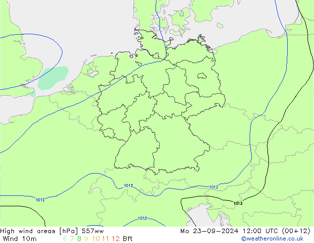 High wind areas 557ww Mo 23.09.2024 12 UTC