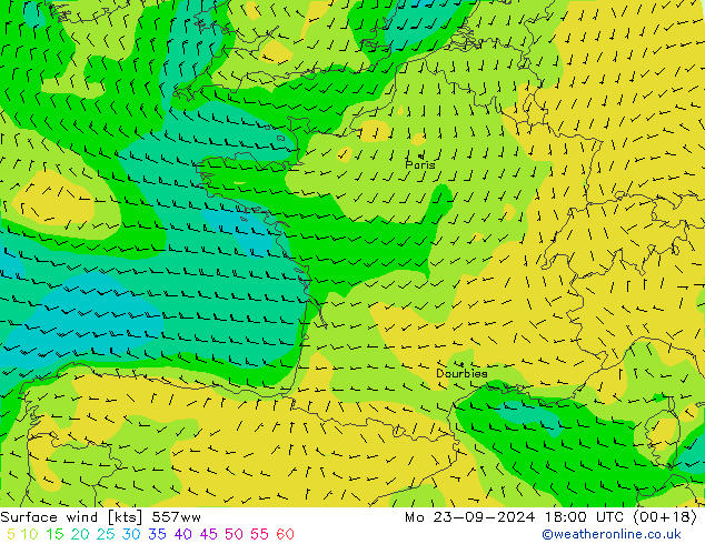 ветер 10 m 557ww пн 23.09.2024 18 UTC