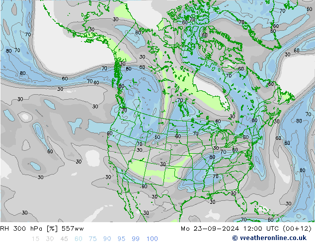 300 hPa Nispi Nem 557ww Pzt 23.09.2024 12 UTC