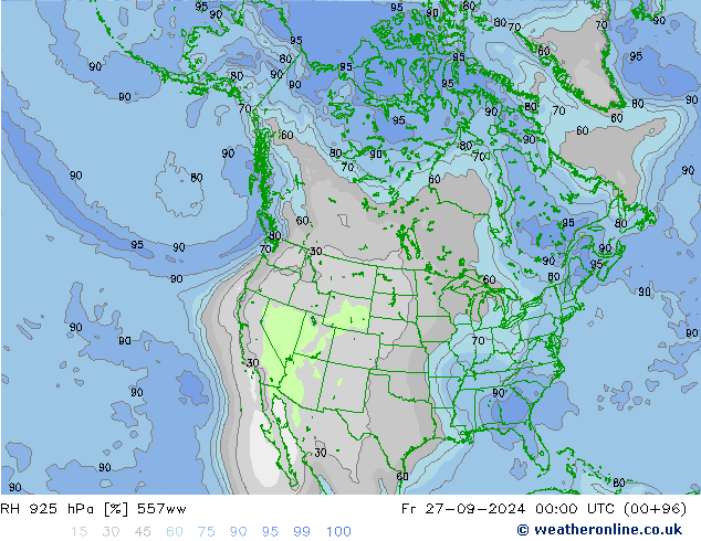 925 hPa Nispi Nem 557ww Cu 27.09.2024 00 UTC