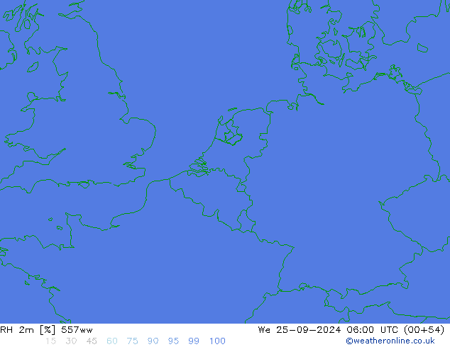 RH 2m 557ww We 25.09.2024 06 UTC