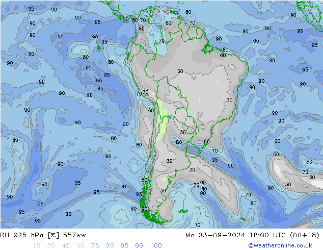 RV 925 hPa 557ww ma 23.09.2024 18 UTC