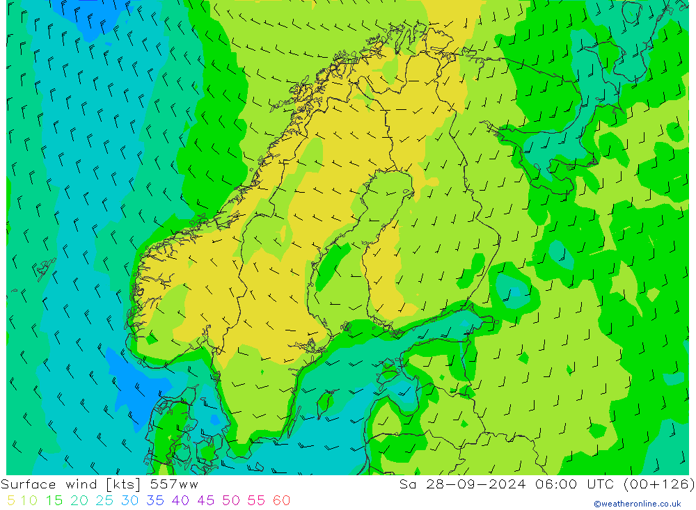 Wind 10 m 557ww za 28.09.2024 06 UTC