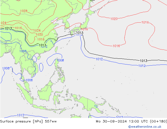 pressão do solo 557ww Seg 30.09.2024 12 UTC