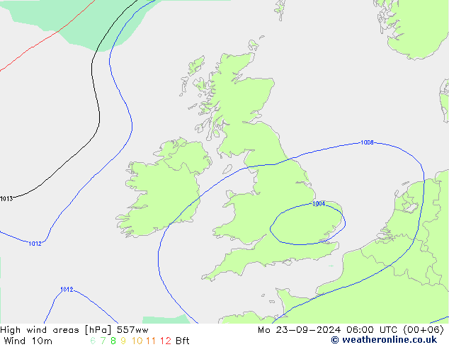 High wind areas 557ww Mo 23.09.2024 06 UTC