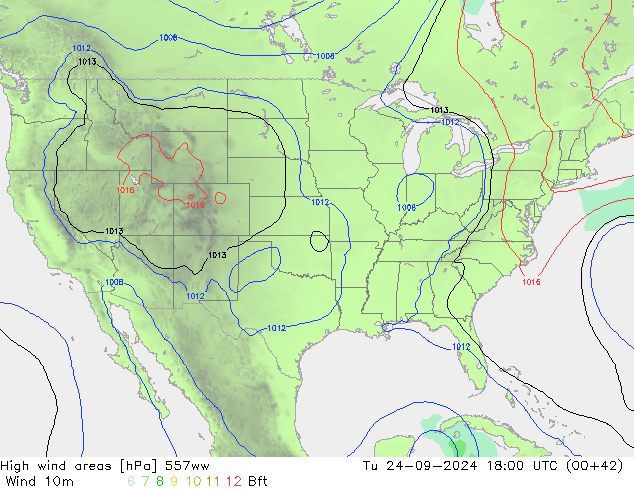 yüksek rüzgarlı alanlar 557ww Sa 24.09.2024 18 UTC