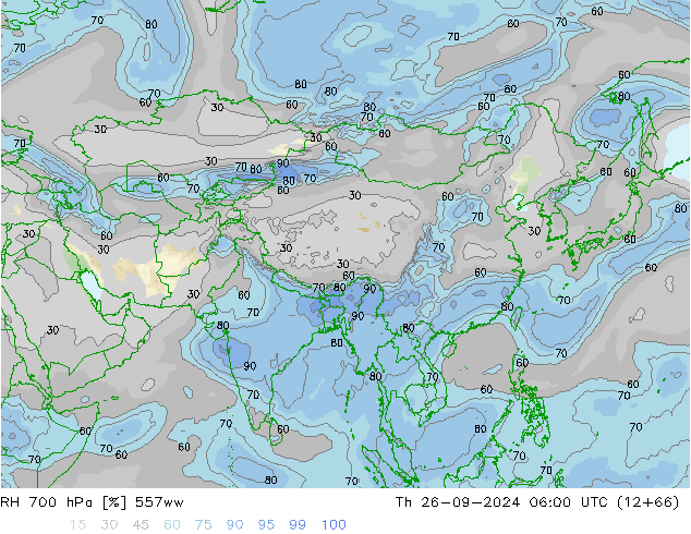 700 hPa Nispi Nem 557ww Per 26.09.2024 06 UTC