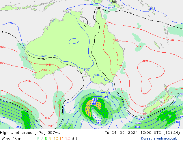 High wind areas 557ww Tu 24.09.2024 12 UTC