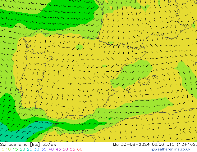 Vento 10 m 557ww Seg 30.09.2024 06 UTC
