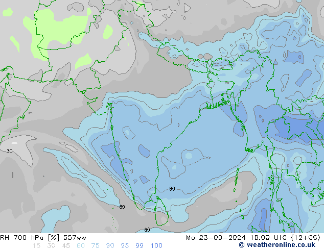 700 hPa Nispi Nem 557ww Pzt 23.09.2024 18 UTC