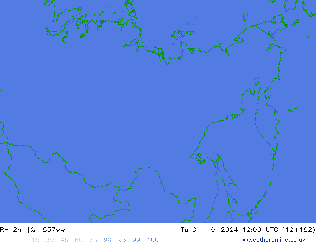 RH 2m 557ww Tu 01.10.2024 12 UTC