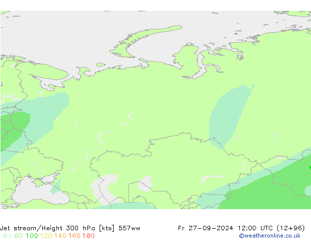 Straalstroom 557ww vr 27.09.2024 12 UTC