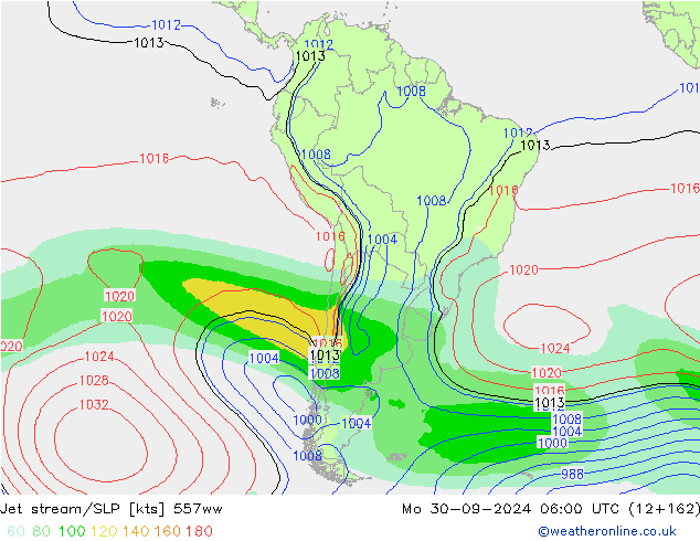 Courant-jet 557ww lun 30.09.2024 06 UTC