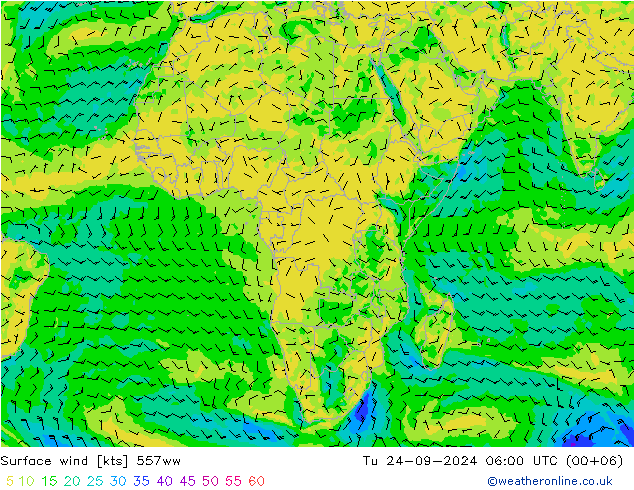 Vent 10 m 557ww mar 24.09.2024 06 UTC