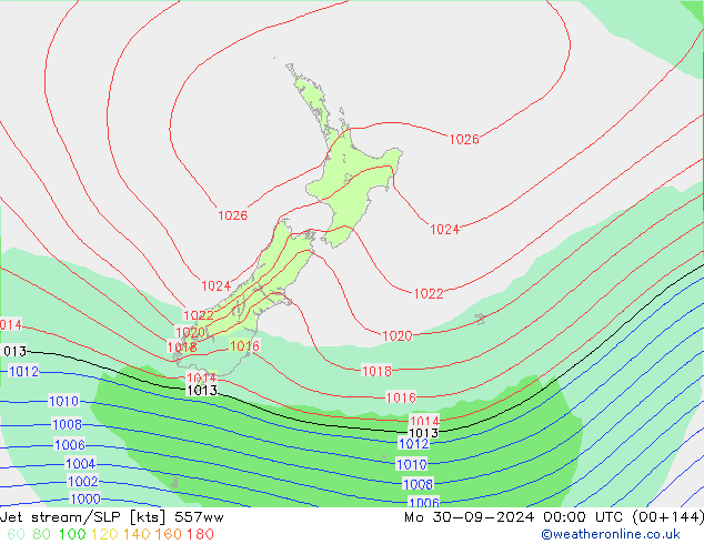 Corriente en chorro 557ww lun 30.09.2024 00 UTC