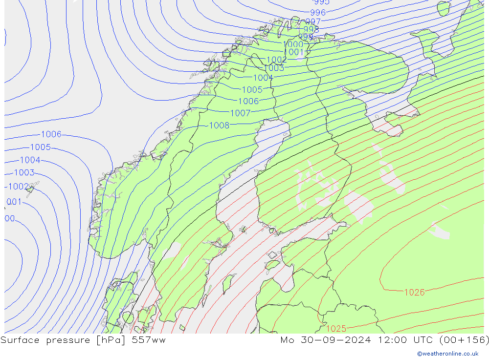 pression de l'air 557ww lun 30.09.2024 12 UTC