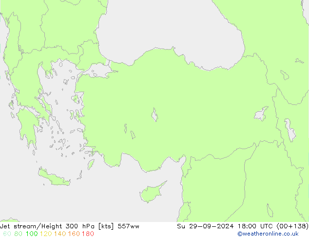 Jet Akımları 557ww Paz 29.09.2024 18 UTC