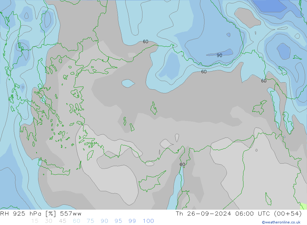 RV 925 hPa 557ww do 26.09.2024 06 UTC