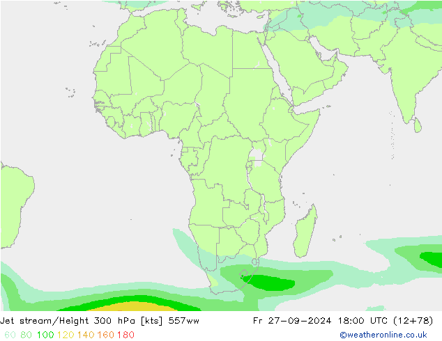 Jet Akımları 557ww Cu 27.09.2024 18 UTC