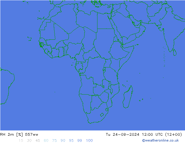 Humedad rel. 2m 557ww mar 24.09.2024 12 UTC