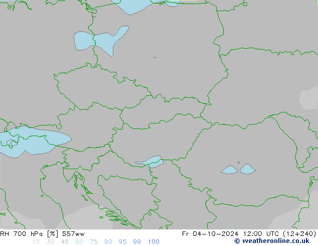 RH 700 hPa 557ww Fr 04.10.2024 12 UTC