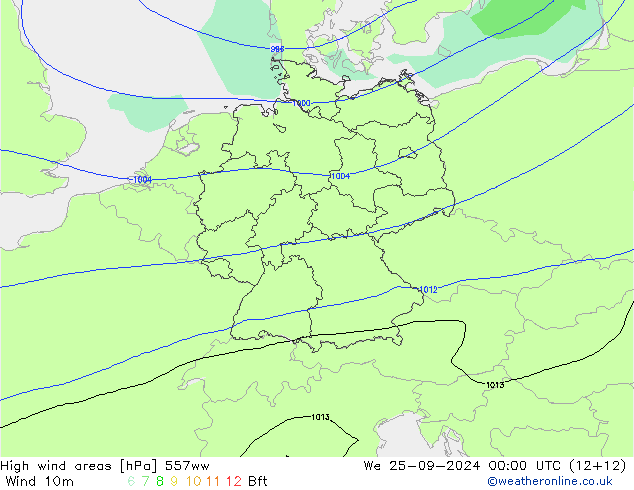 High wind areas 557ww St 25.09.2024 00 UTC