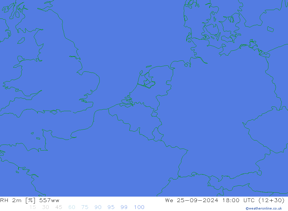 RH 2m 557ww Mi 25.09.2024 18 UTC